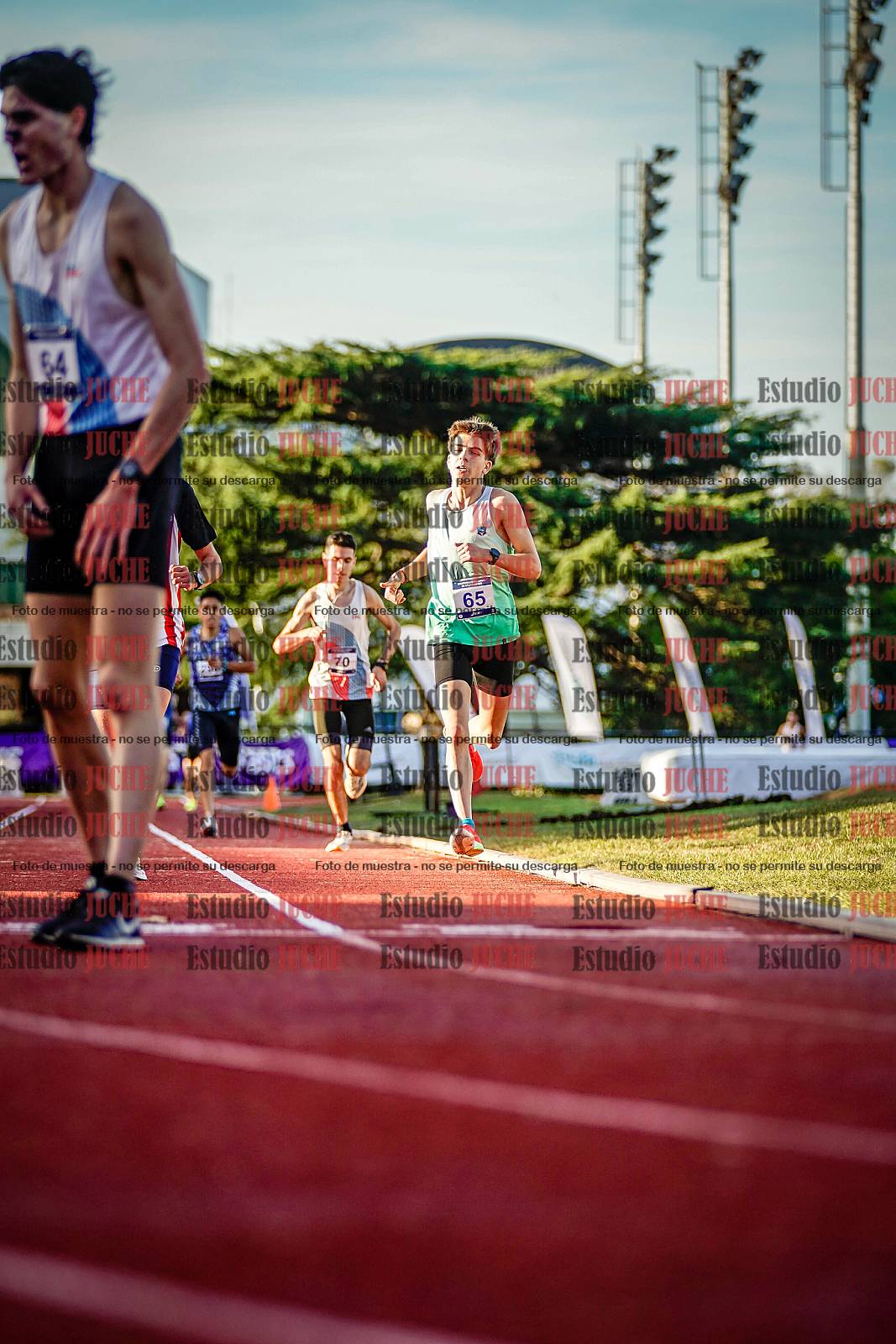 Fotos de los 5000 m de varones
