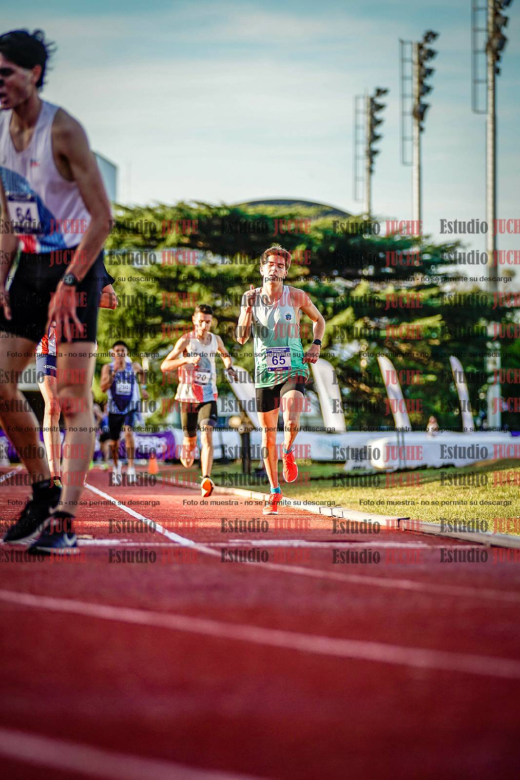 Fotos de los 5000 m de varones