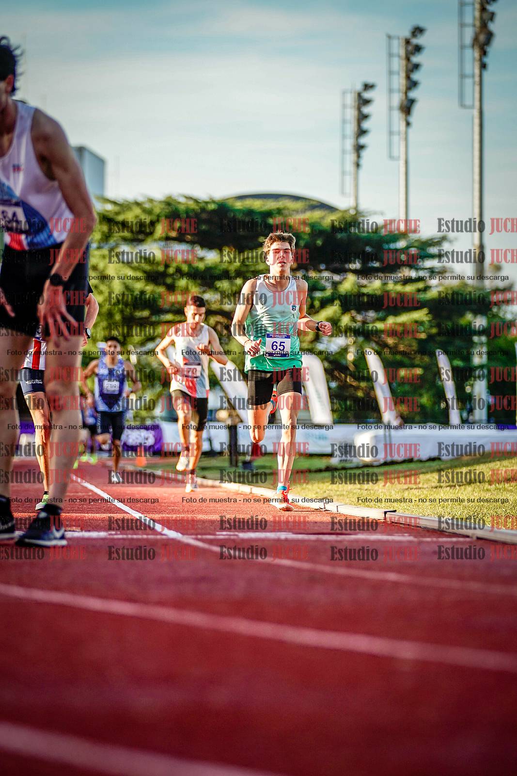 Fotos de los 5000 m de varones