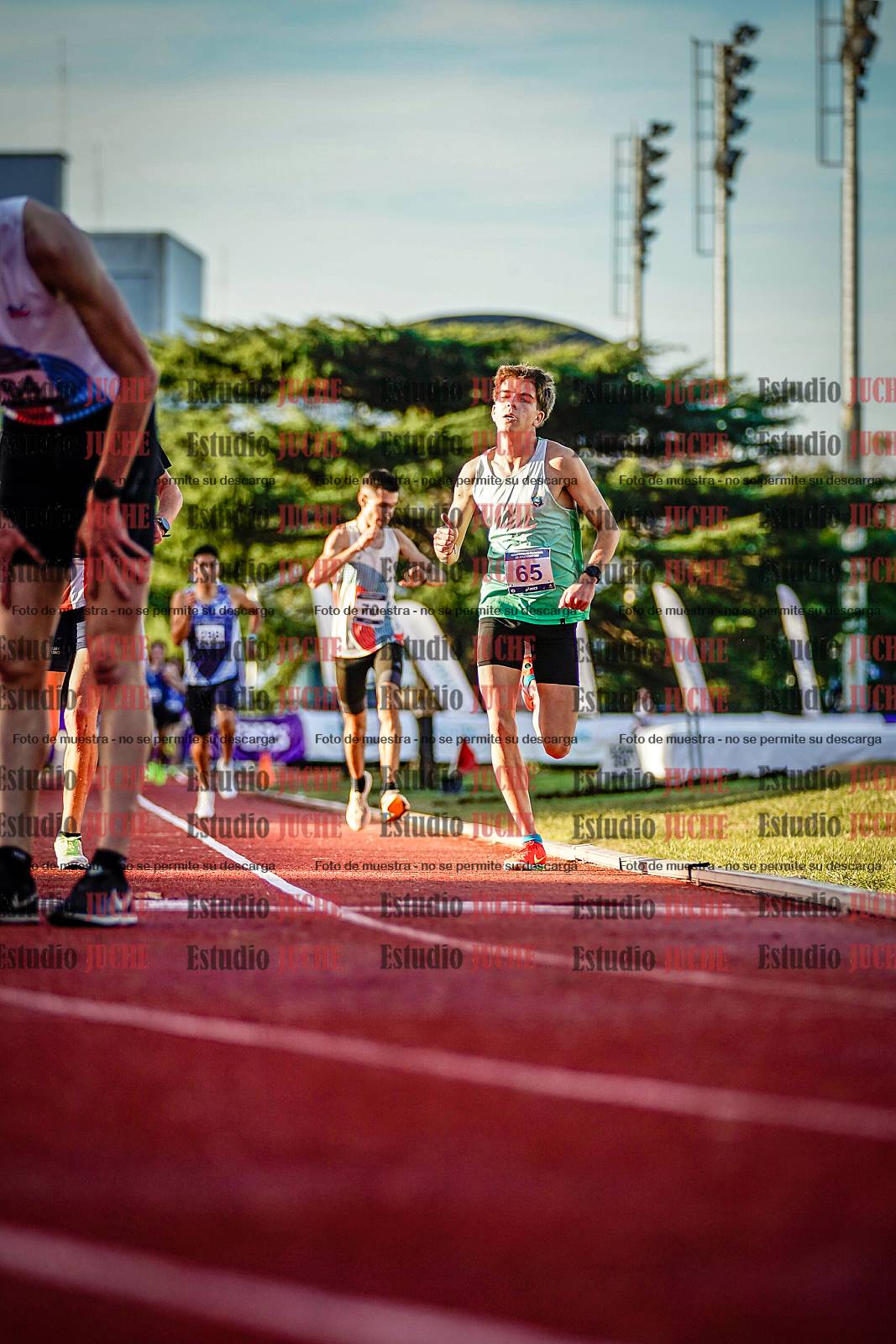 Fotos de los 5000 m de varones