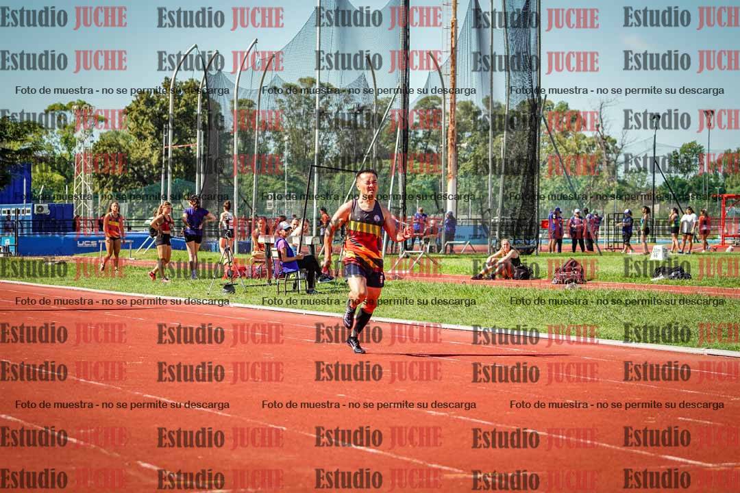 Fotos de los 400 m llanos de varones