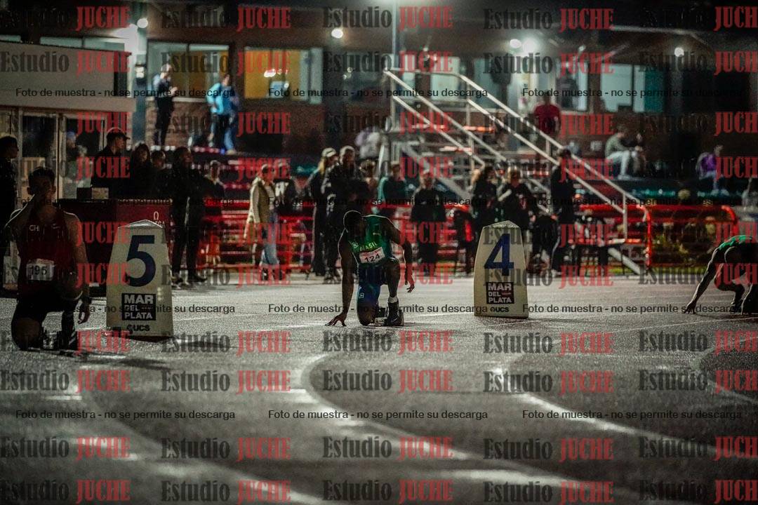Fotos de los 400 m llanos de varones - deca 5 - serie 2