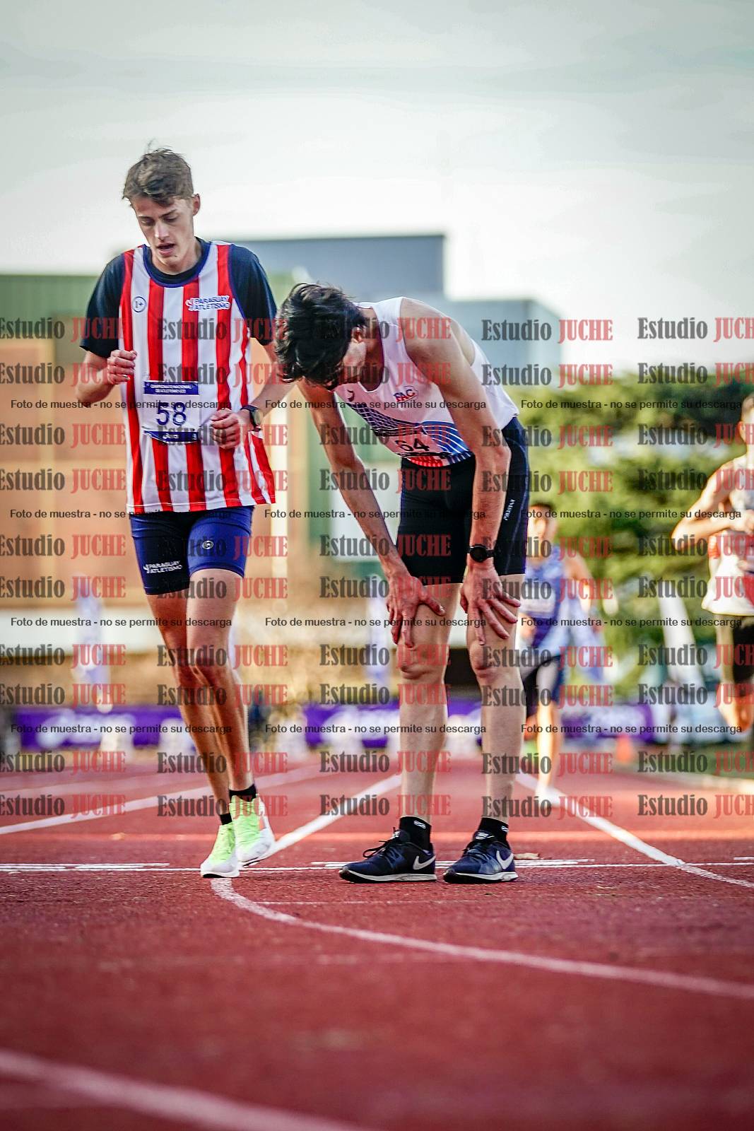 Fotos de los 5000 m de varones