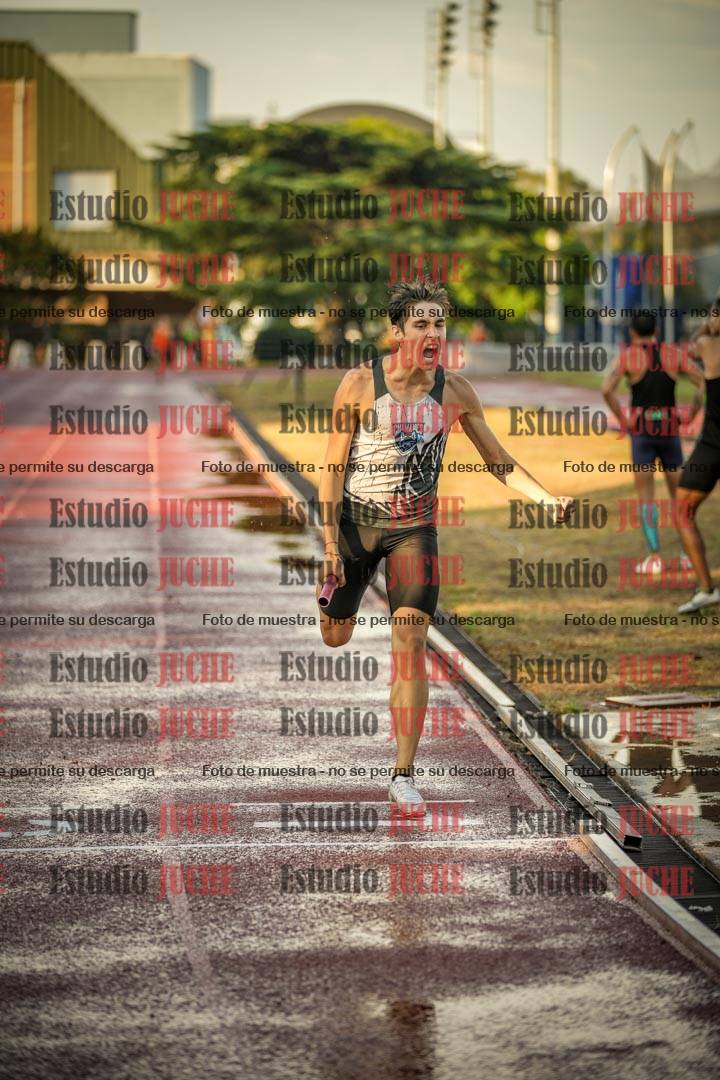 Fotos de las Postas 4x400 m de varones