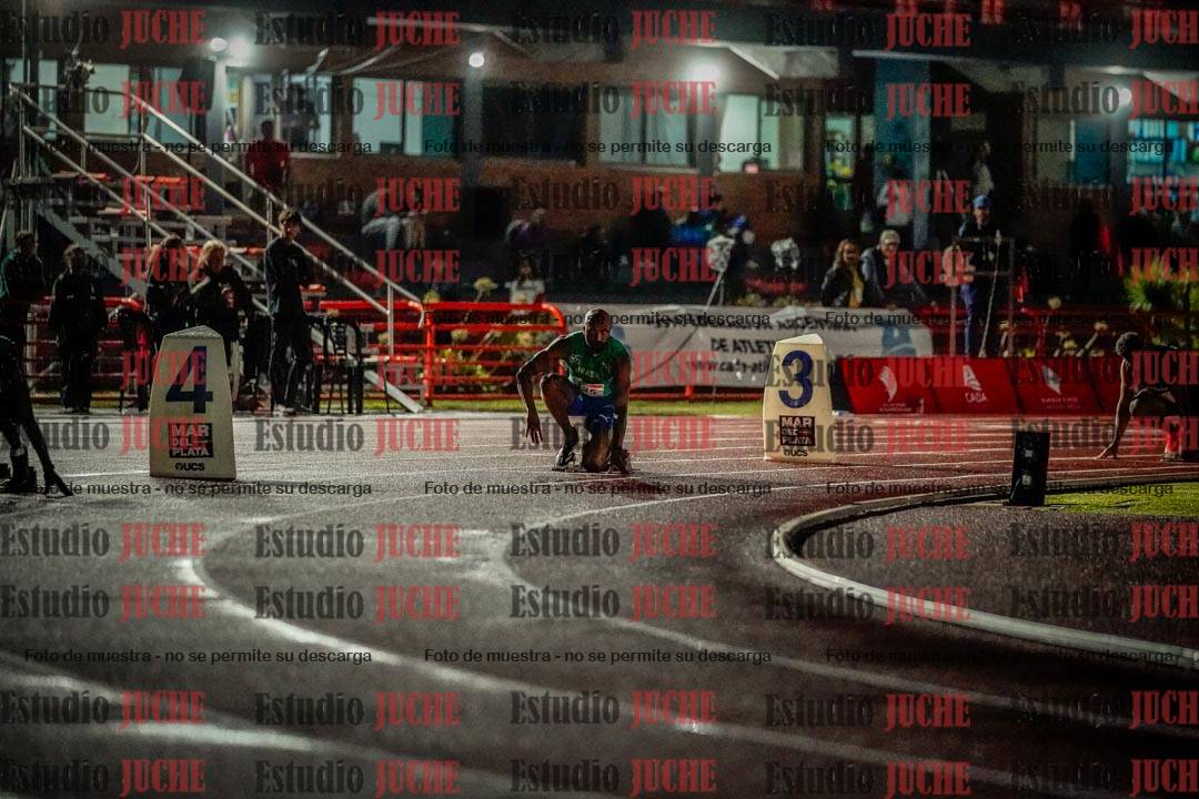 Fotos de los 400 m llanos de varones - deca 5 - serie 2