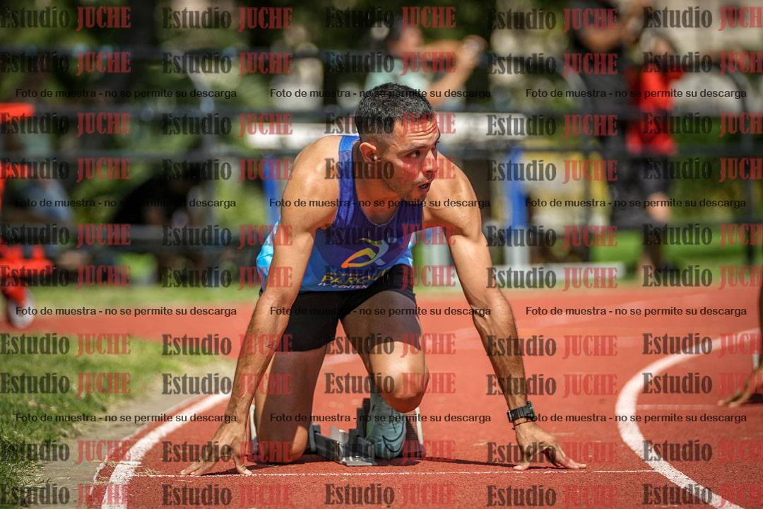 Fotos de los 200 m llanos de varones