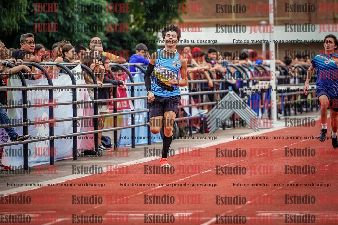 Fotos de los 200 m de varones