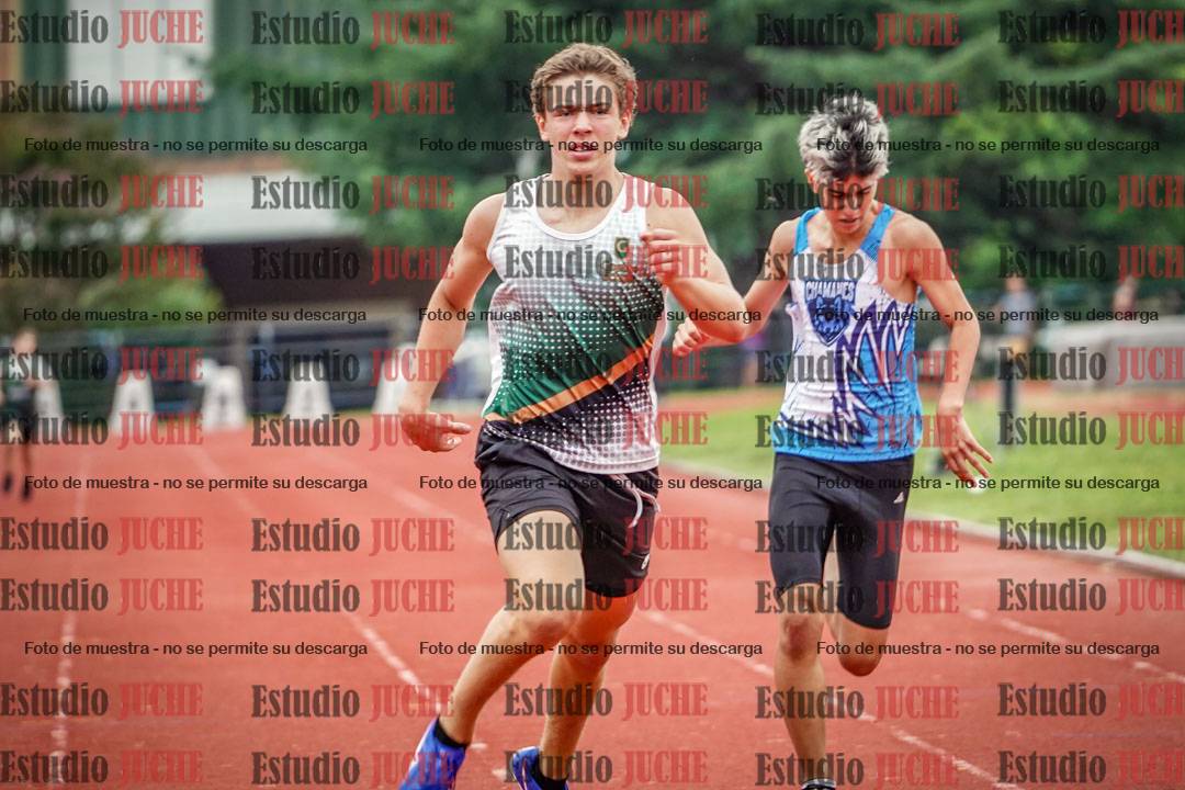 Fotos de los 200 m de varones