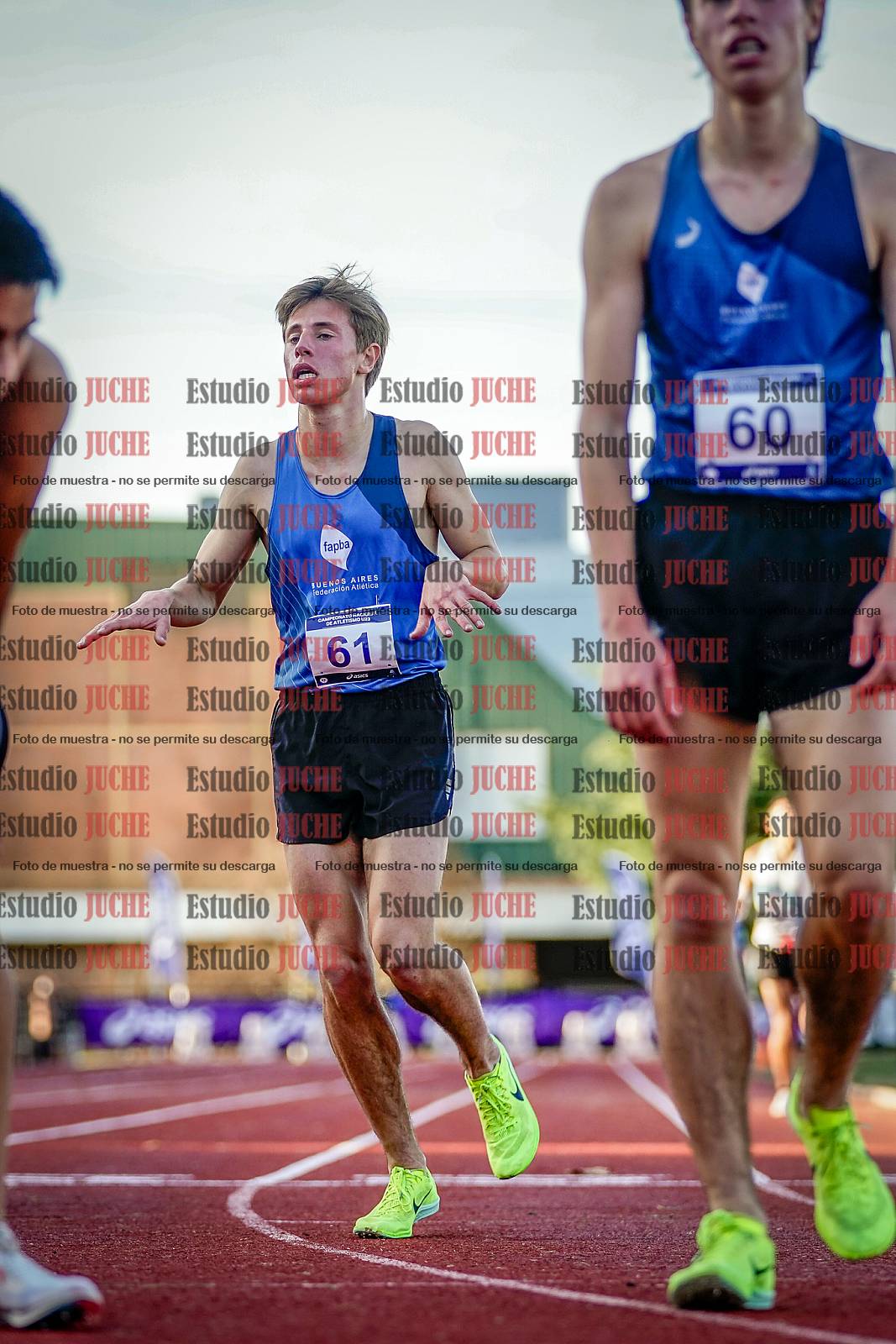 Fotos de los 5000 m de varones