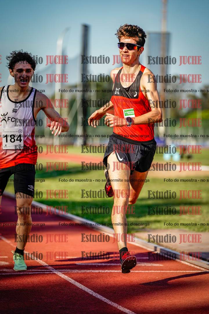 Fotos de los 1500 m llanos de varones