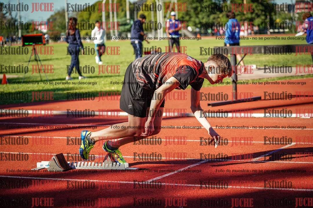 Fotos de los 400 m de varones