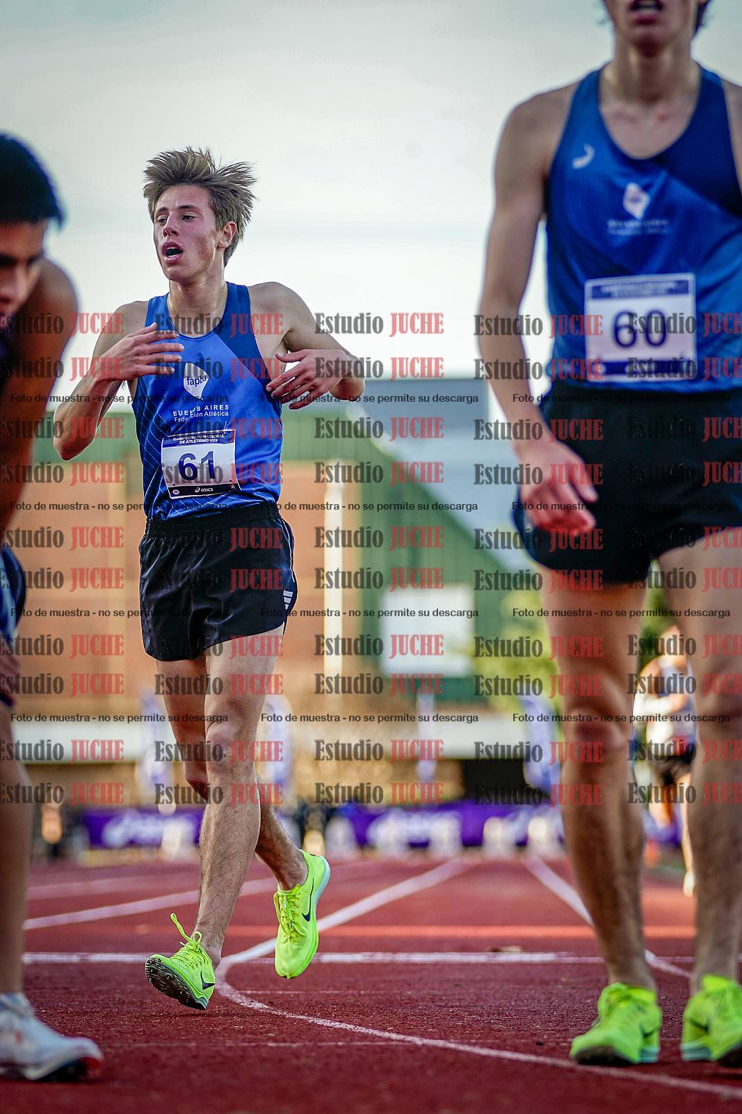 Fotos de los 5000 m de varones