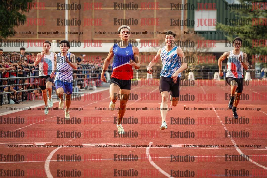 Fotos de los 200 m llanos de varones - FINAL