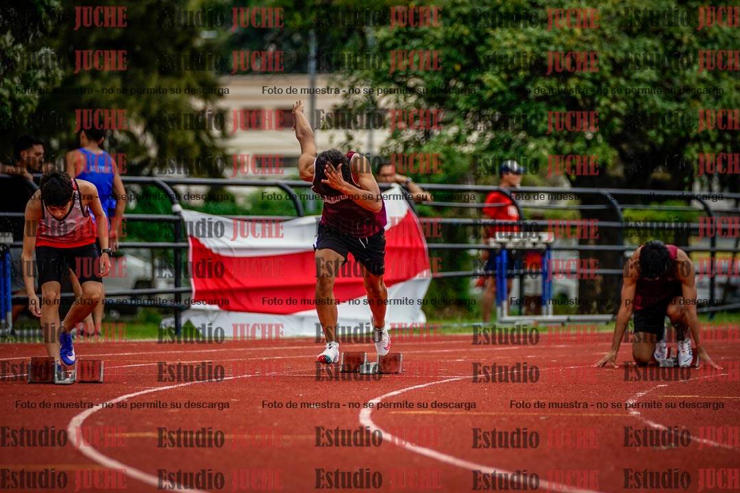 Fotos de los 200 m de varones