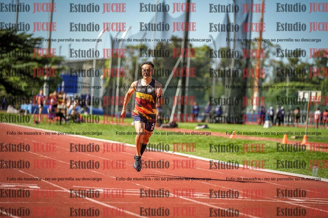 Fotos de los 400 m llanos de varones