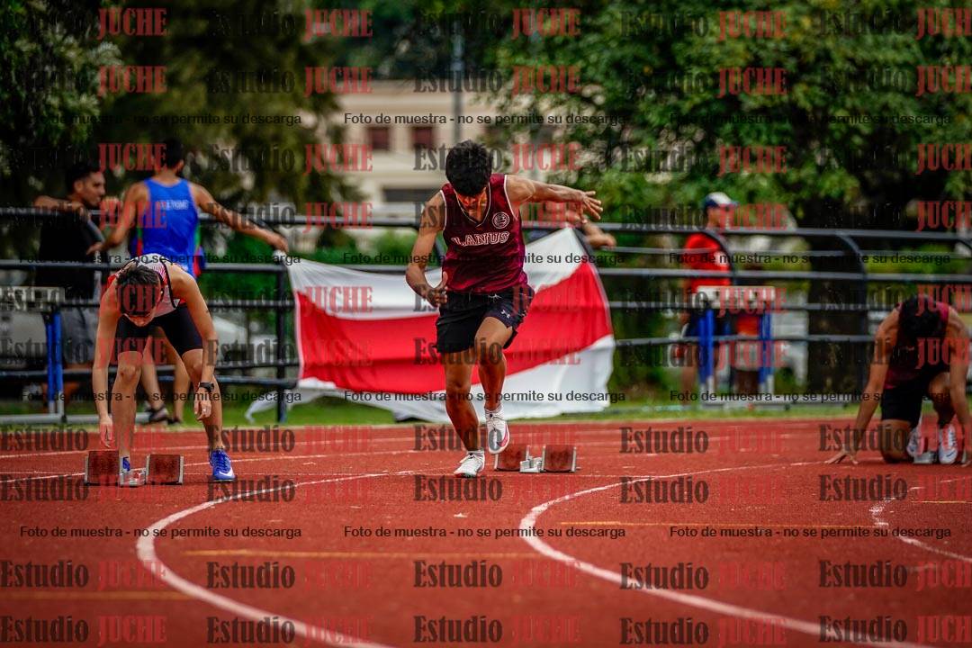 Fotos de los 200 m de varones