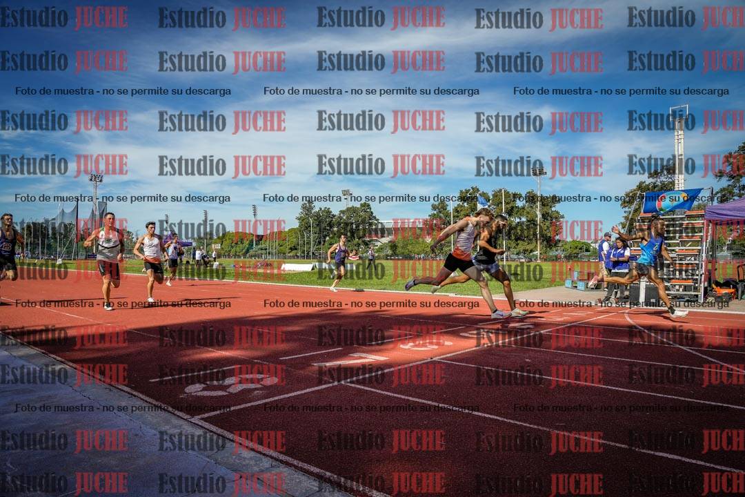 Fotos de los 400 m de varones