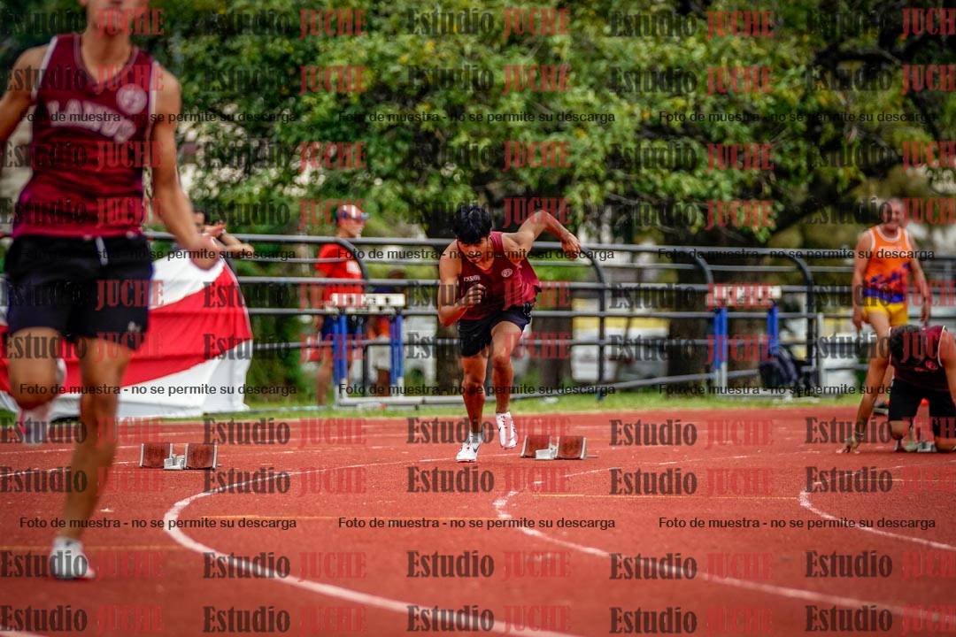 Fotos de los 200 m de varones