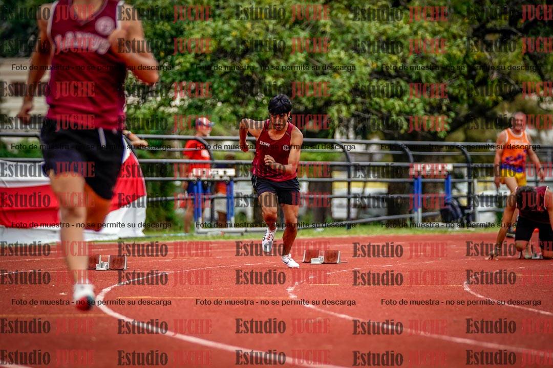 Fotos de los 200 m de varones