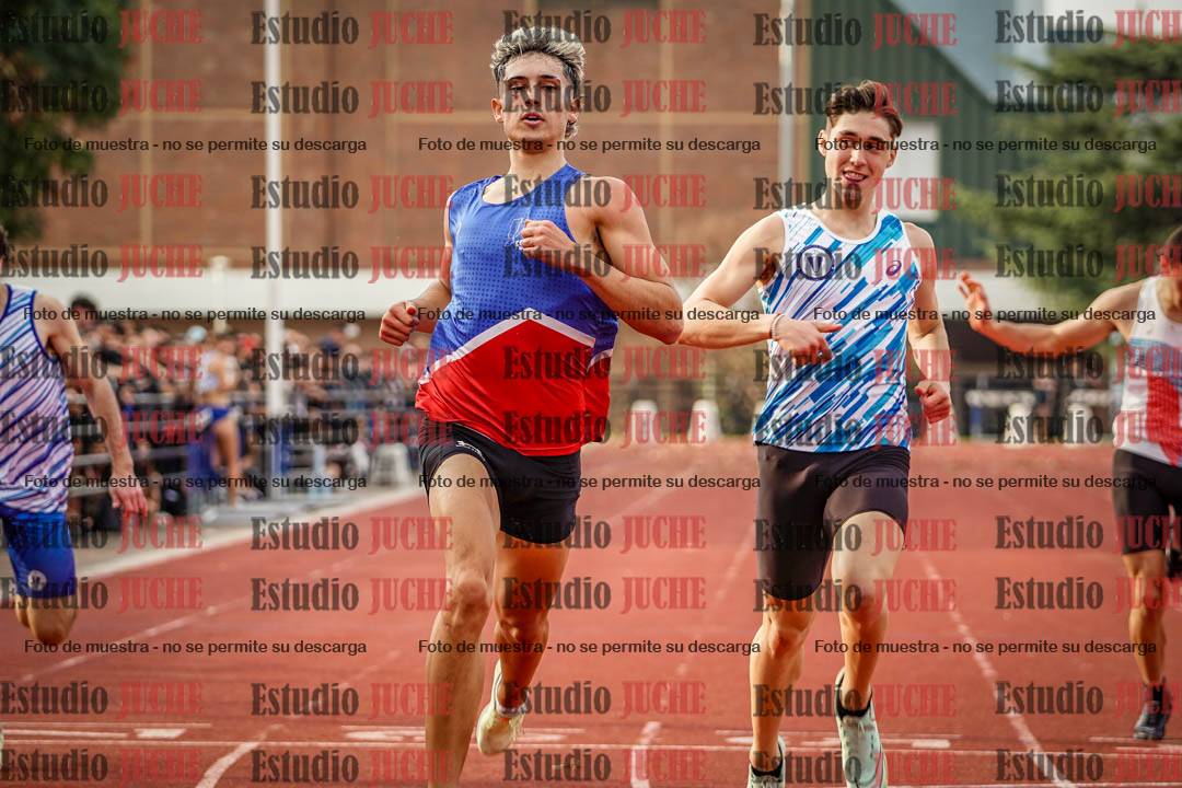 Fotos de los 200 m llanos de varones - FINAL