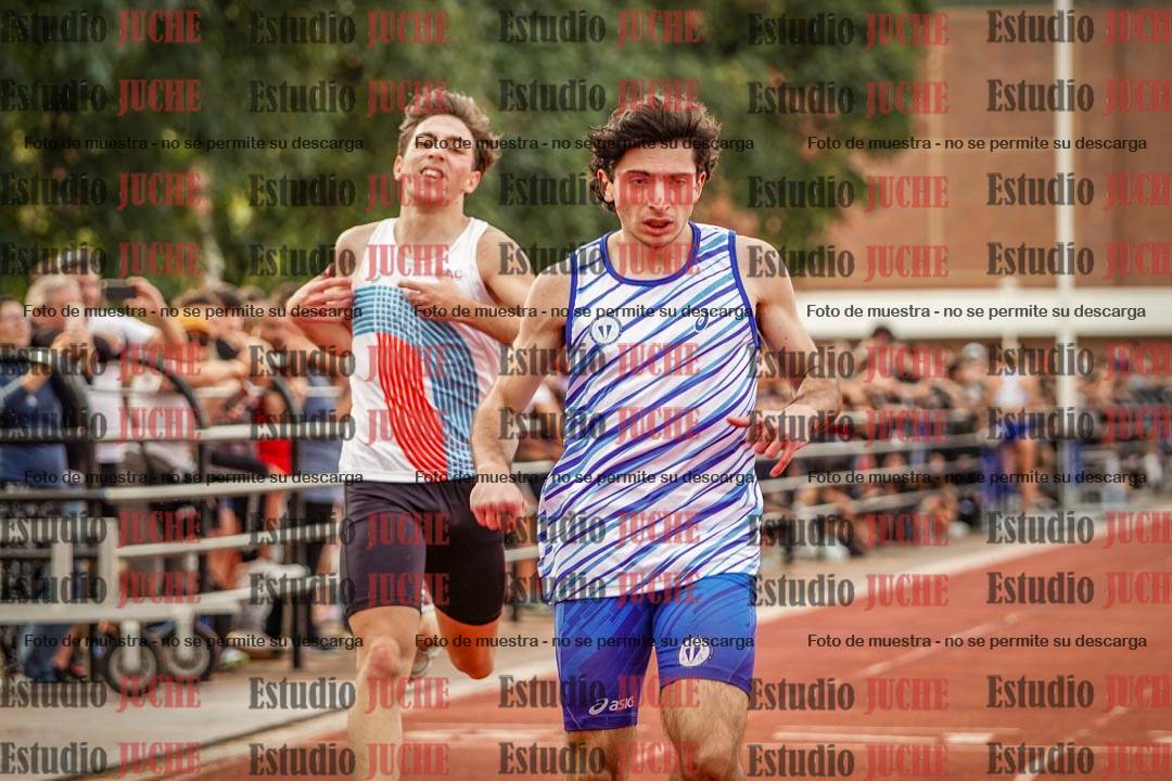 Fotos de los 200 m llanos de varones - FINAL