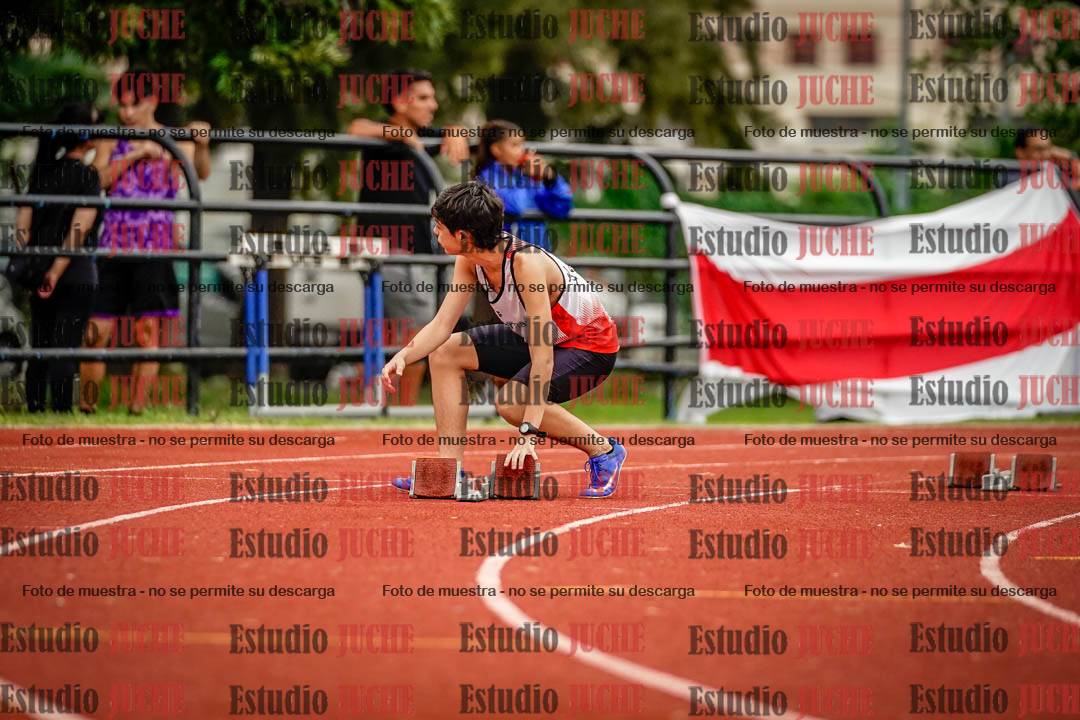 Fotos de los 200 m de varones