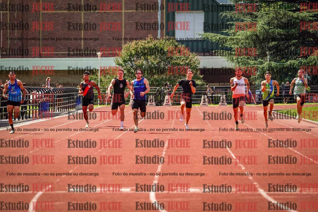Fotos de los 200 m llanos de varones