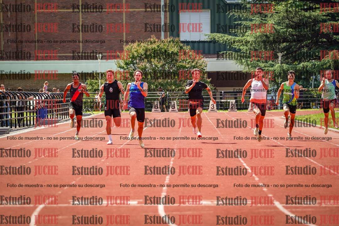Fotos de los 200 m llanos de varones
