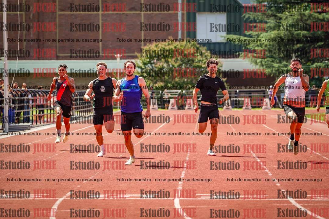 Fotos de los 200 m llanos de varones