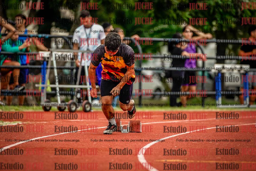 Fotos de los 200 m de varones