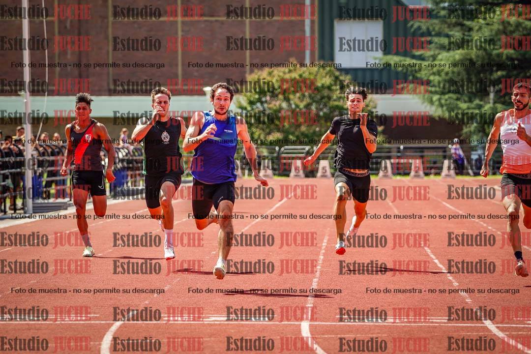 Fotos de los 200 m llanos de varones