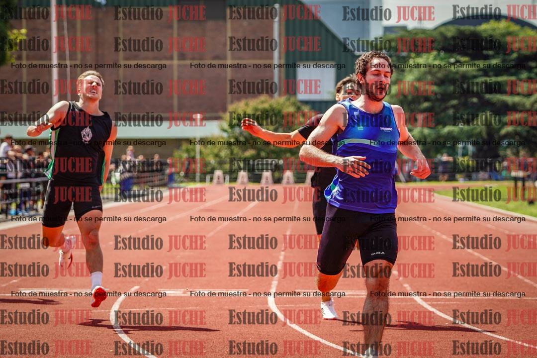 Fotos de los 200 m llanos de varones