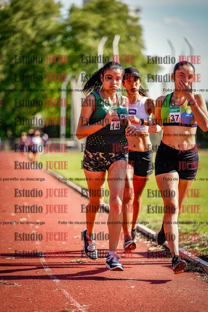 Fotos de los 5000 m llanos de mujeres y varones