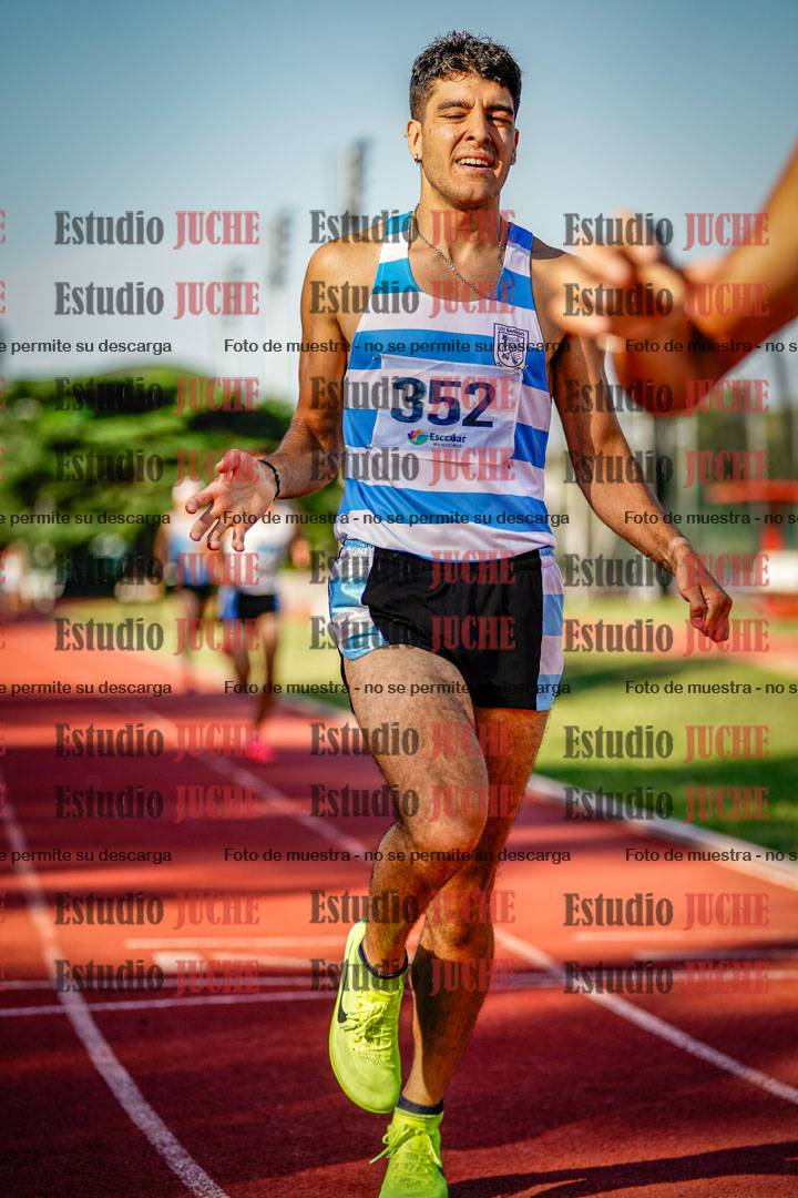 Fotos de los 1500 m llanos de varones