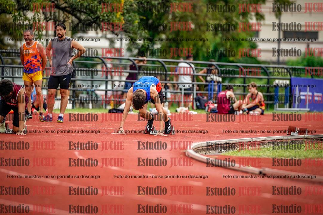 Fotos de los 200 m de varones