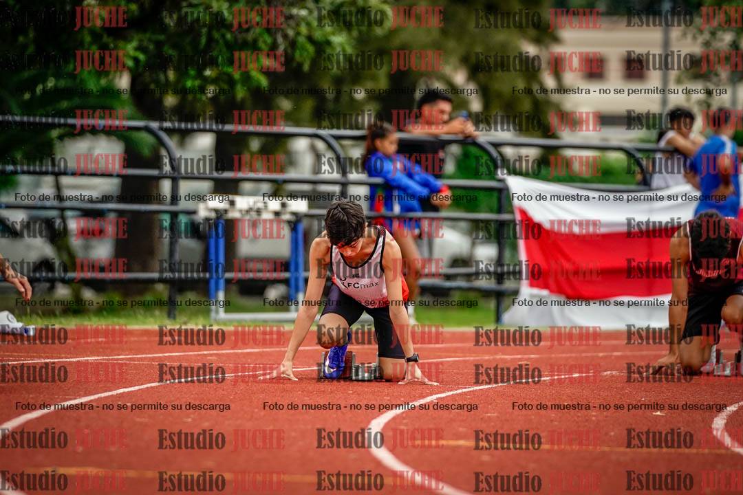 Fotos de los 200 m de varones