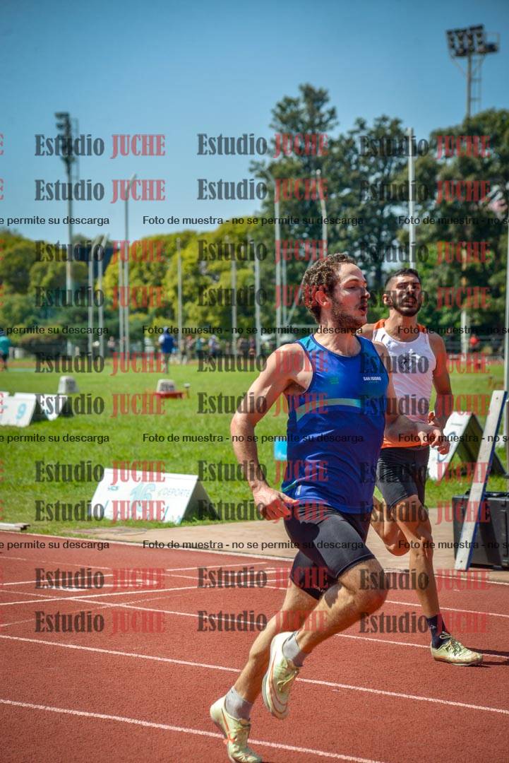 Fotos de los 200 m llanos de varones