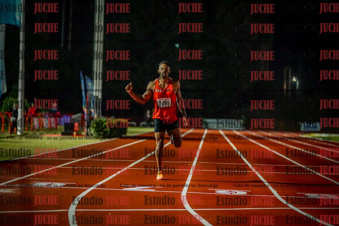 Fotos de los 400 m llanos de varones - deca 5 - serie 2