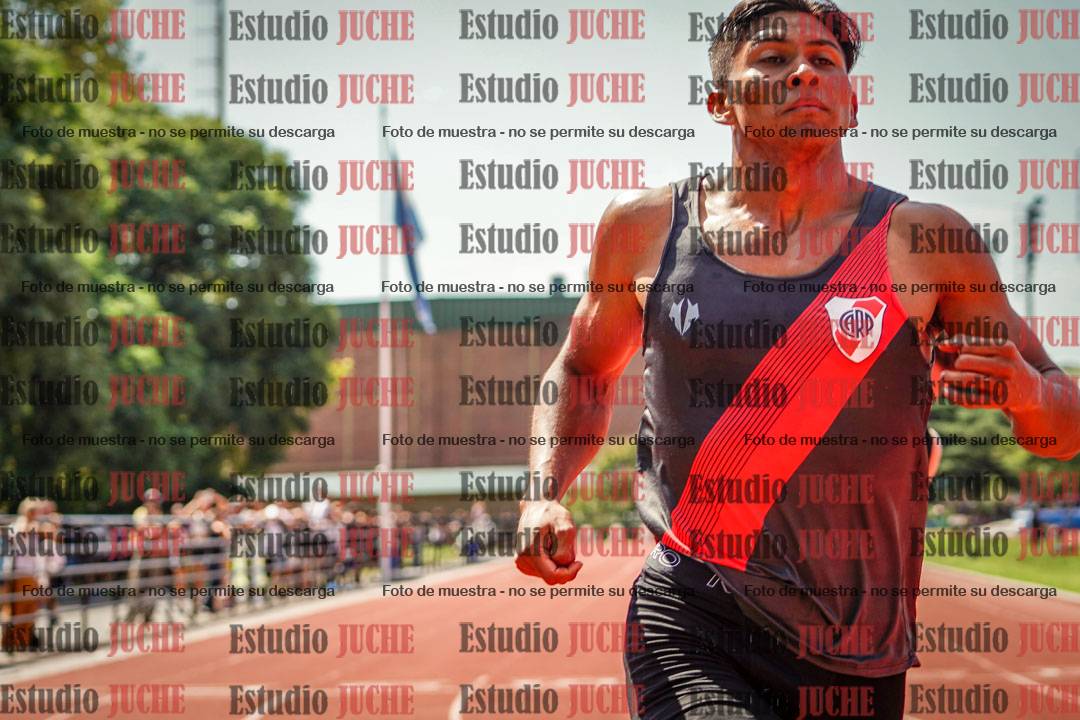 Fotos de los 200 m llanos de varones