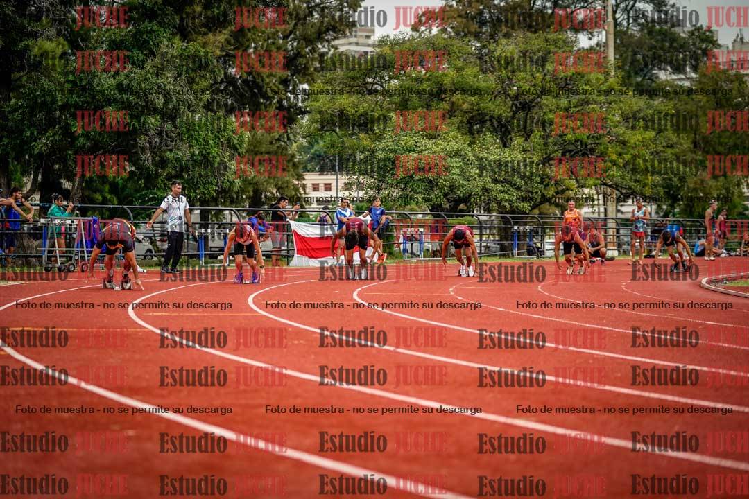 Fotos de los 200 m de varones