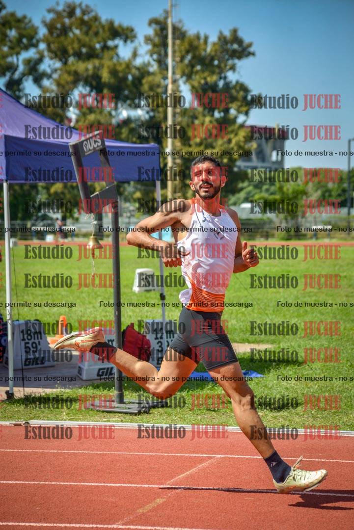 Fotos de los 200 m llanos de varones