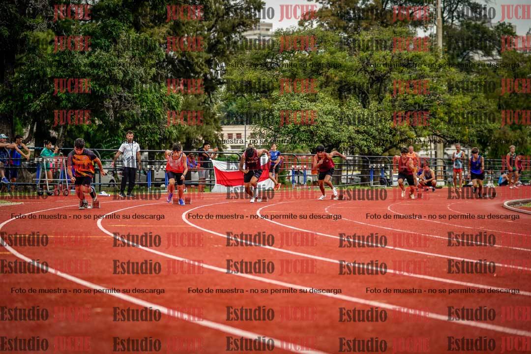 Fotos de los 200 m de varones