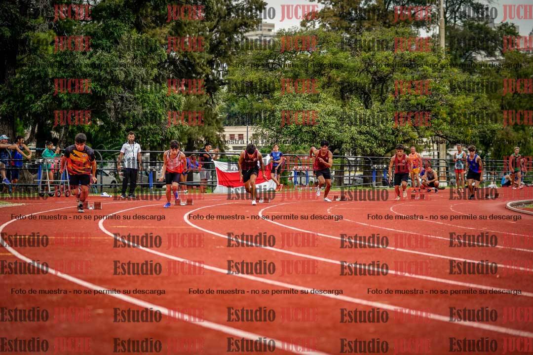 Fotos de los 200 m de varones