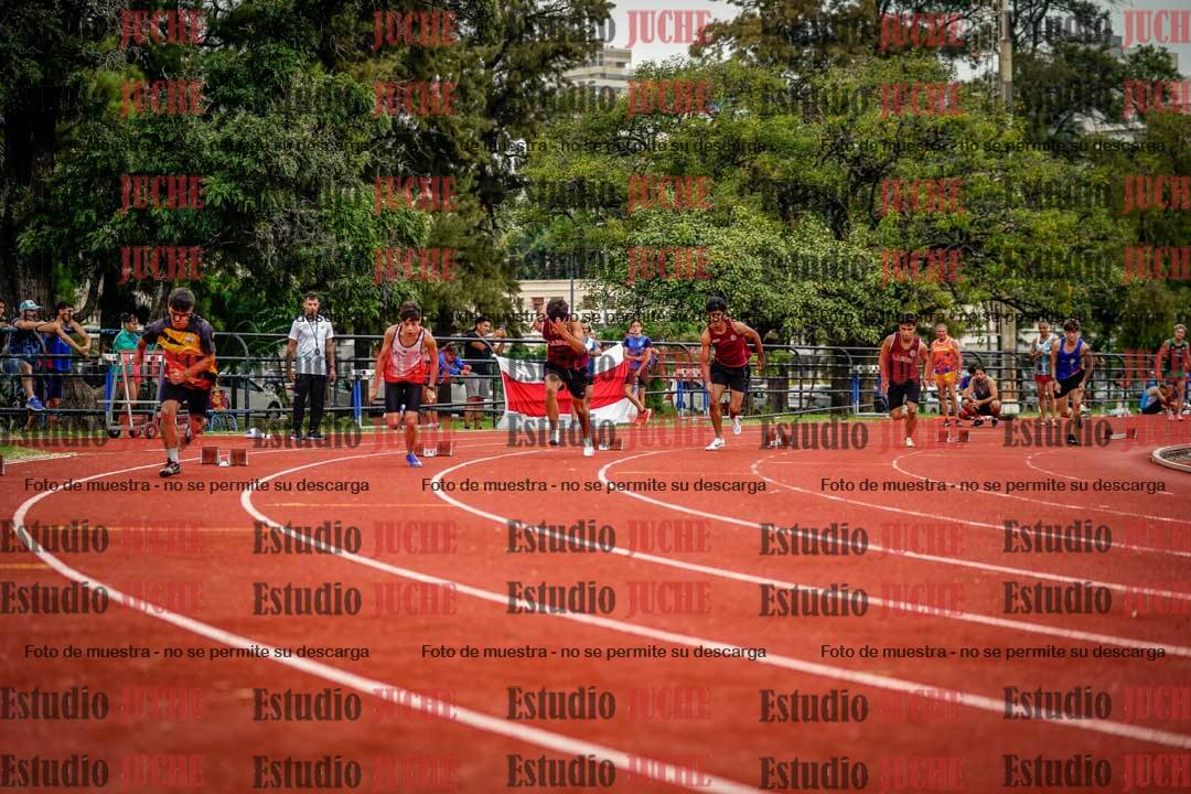 Fotos de los 200 m de varones