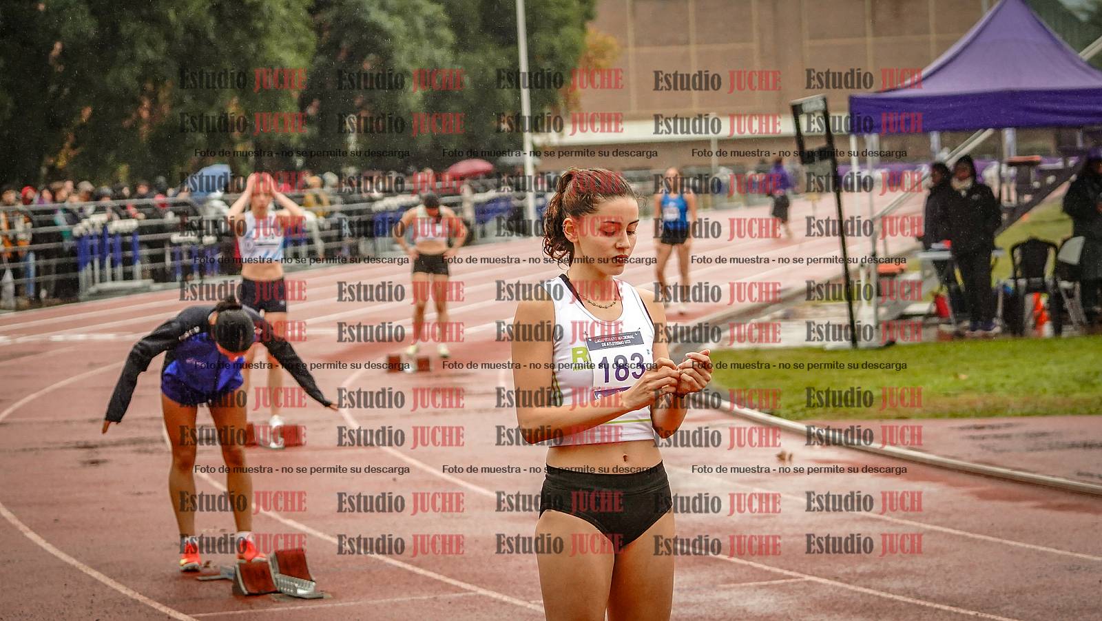 Fotos de los 400 m de mujeres - FINAL