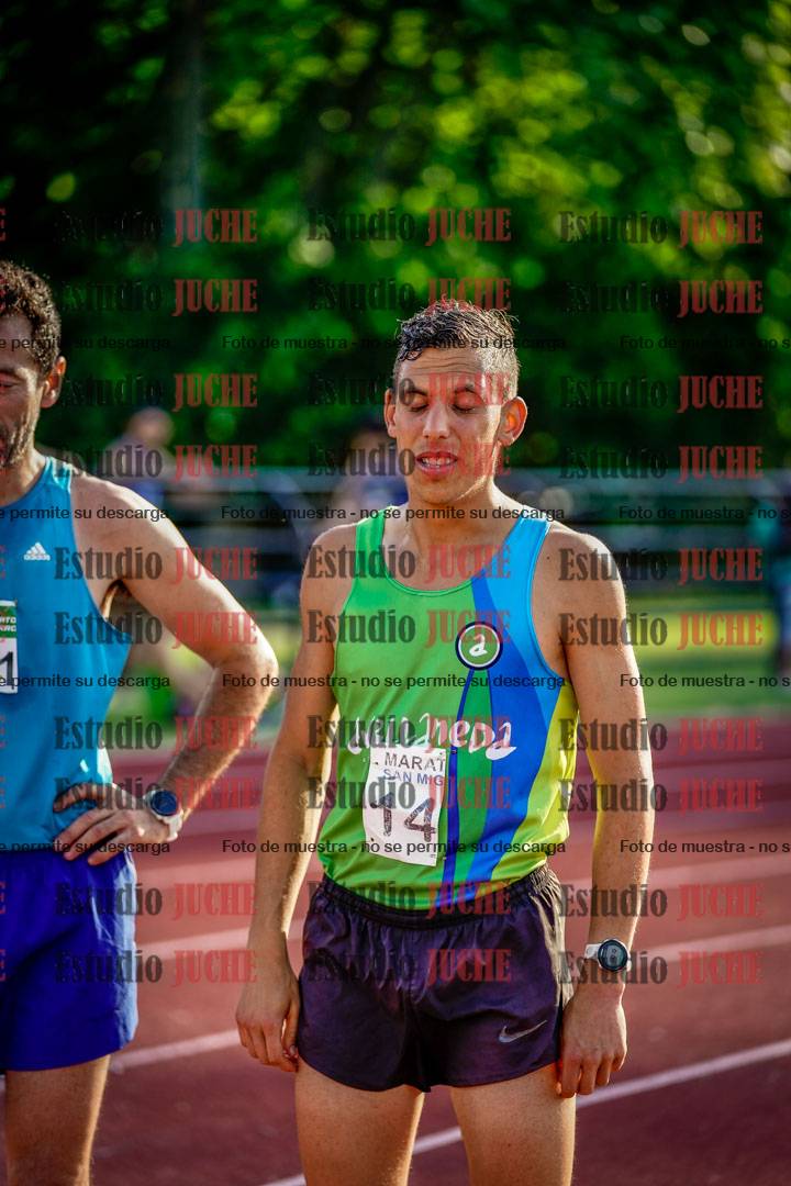 Fotos de los 1500 m llanos de varones
