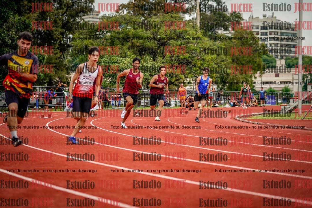 Fotos de los 200 m de varones