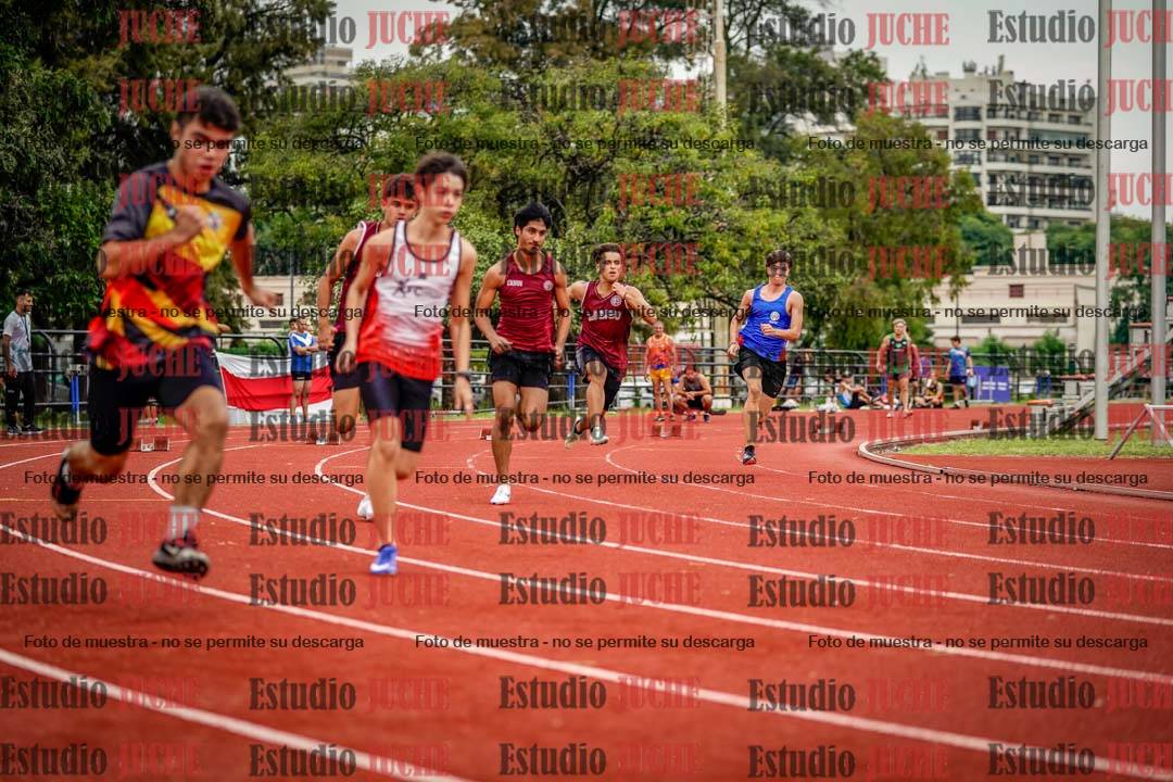 Fotos de los 200 m de varones