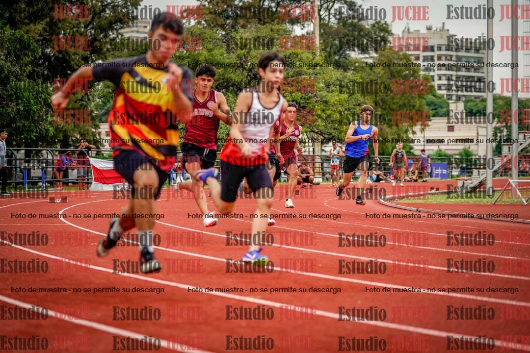 Fotos de los 200 m de varones