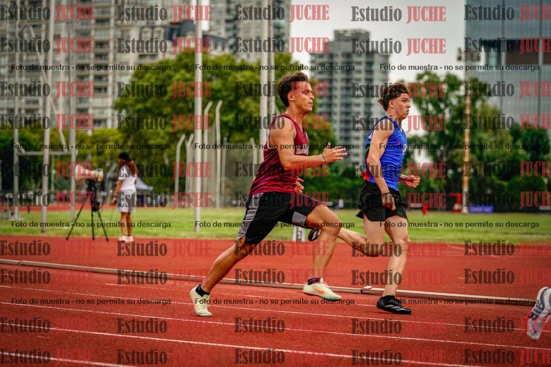 Fotos de los 200 m de varones